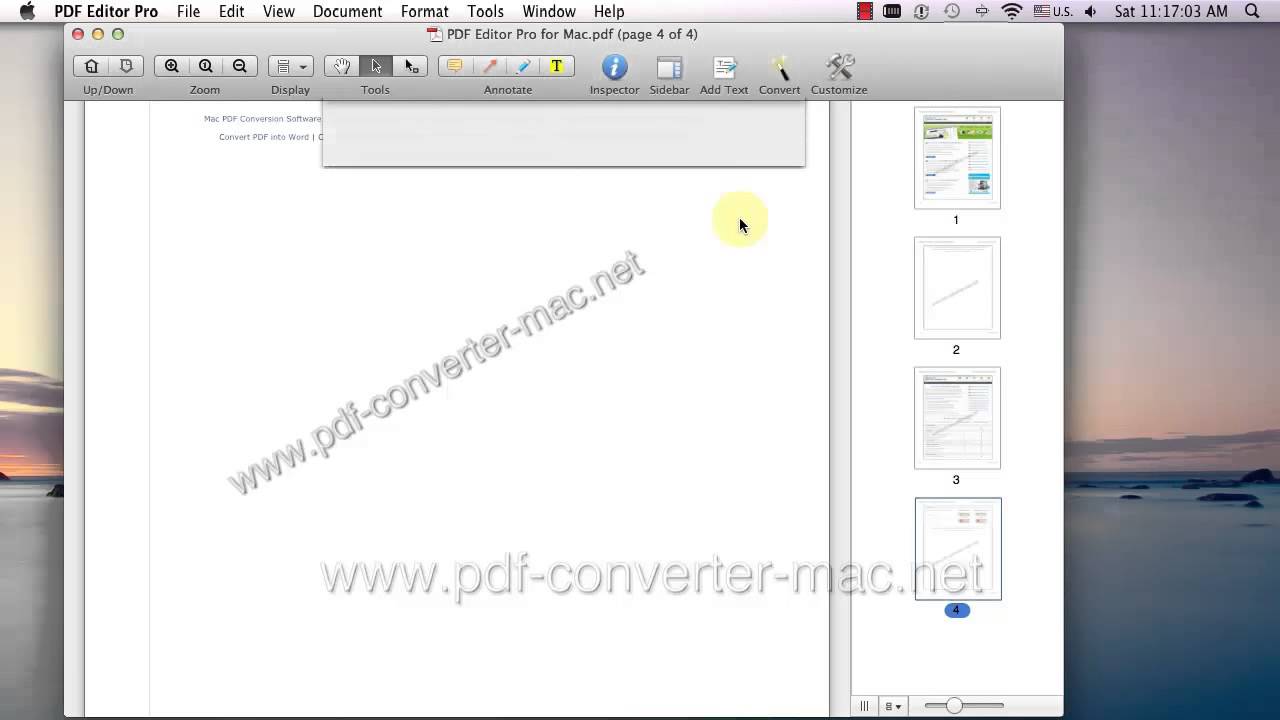 edit pdf mac preview